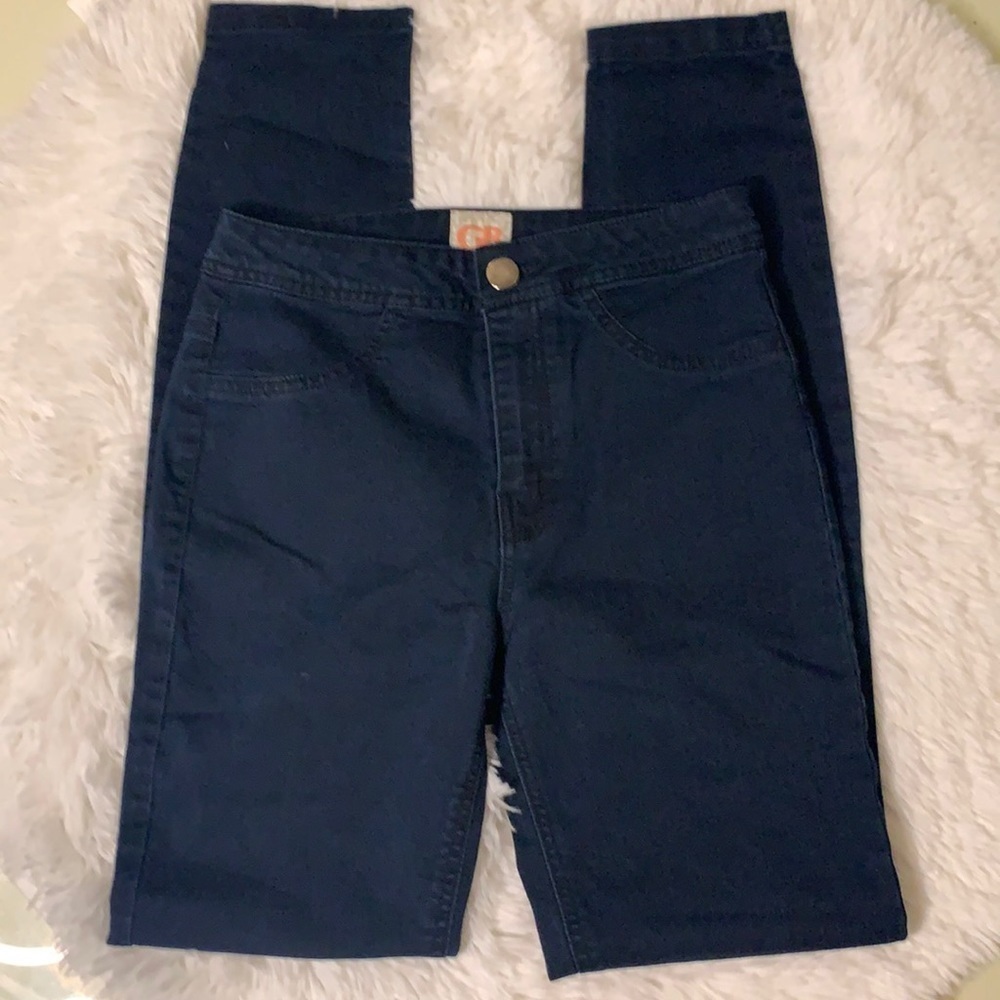 Gianni Bini Mid Rise Dark Wash Jeggings